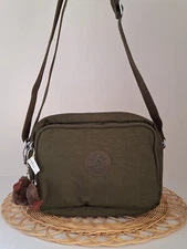 NWT Kipling Silen Shoulder/Crossbody, Jaded Green Tonal