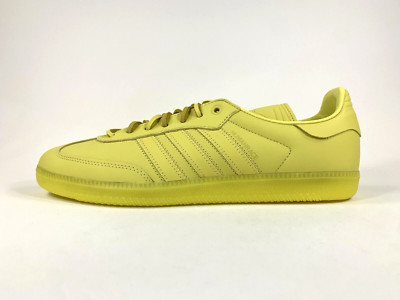 adidas Pharrell Williams X Samba Human Race Leather Yellow IE7292  Men's 13
