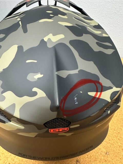NEW Troy Lee Designs GP Motocross Dirt Bike Helmet Size Large (Has Chip)