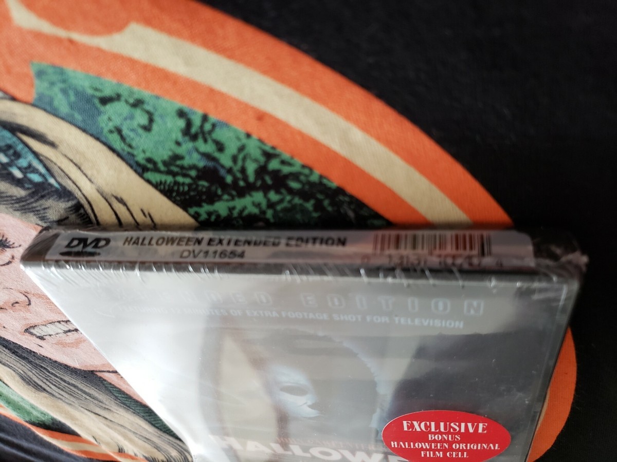 Halloween DVD extended edition 2001 with 1978 35mm FILM CELL