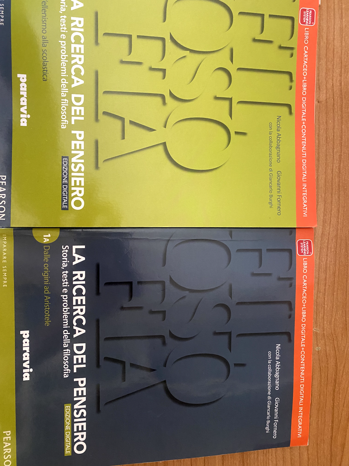 Ricerca del pensiero 1A e 1B + quaderno