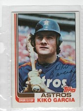 1982 Topps Baseball Card #377 Kiko Garcia-Astros