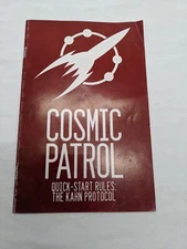 Cosmic Patrol Quick-Start Rules The Kahn Protocol Science Fiction RPG Booklet