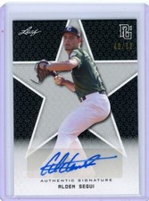 alden segui 2020 leaf perfect game national showcase auto 48/50