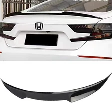 For 2018-2022 Honda Accord GLOSS BLACK PAINTED JDM Rear Trunk Spoiler Wing Lip