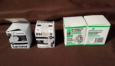 4 MR16 LED , 3W, 7W, 8.5W Flood Lamps