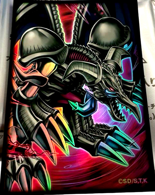 Yugioh Rush Duel Black Skull Dragon Official Sleeves 40 Pieces NEW