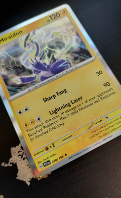 Miraidon (80/198) Holographic Pokemon Card | eBay