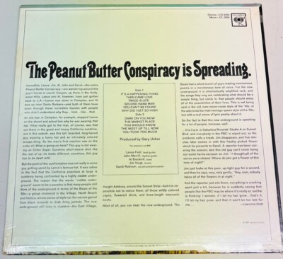 ピーナッツバター　コンスピラシー　レコード The Peanut Butter Conspiracy – The Peanut Butter Conspiracy
