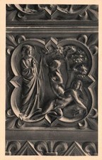 Vintage Postcard 1910 s  La Sainte Chapelle Creation De La Femme Paris France