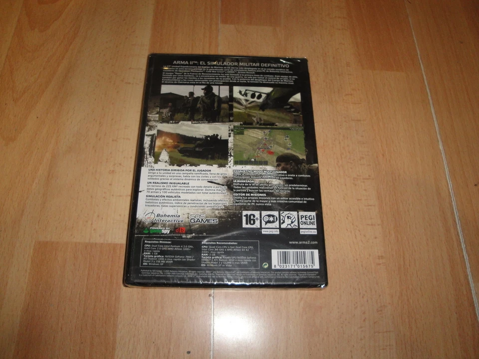 ARMA II SIMULADOR MILITAR DEFINITIVO DE 505 GAMES PARA PC NUEVO PRECINTADO - Imagen 2 de 2