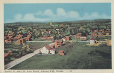 Paroisse St-Aimé Parish ASBESTOS Val-des-Sources Quebec Canada 1945-54 PECO 10
