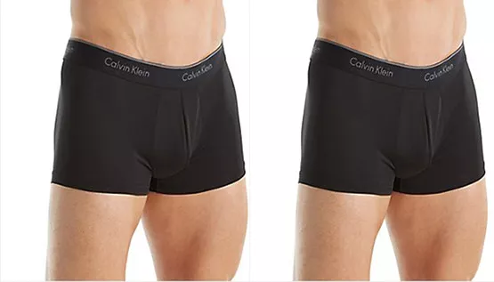 Calvin Klein Microfiber Stretch Boxer Brief - Black - Small - NB1289 - 2  Briefs