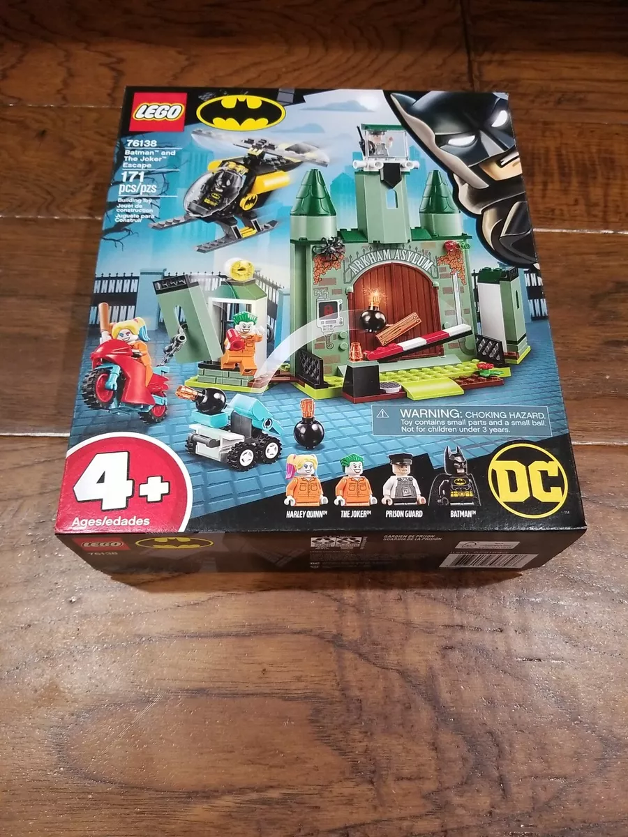 LEGO DC Universe Super Heroes Batman and The Joker Escape 76138 Retired NIB