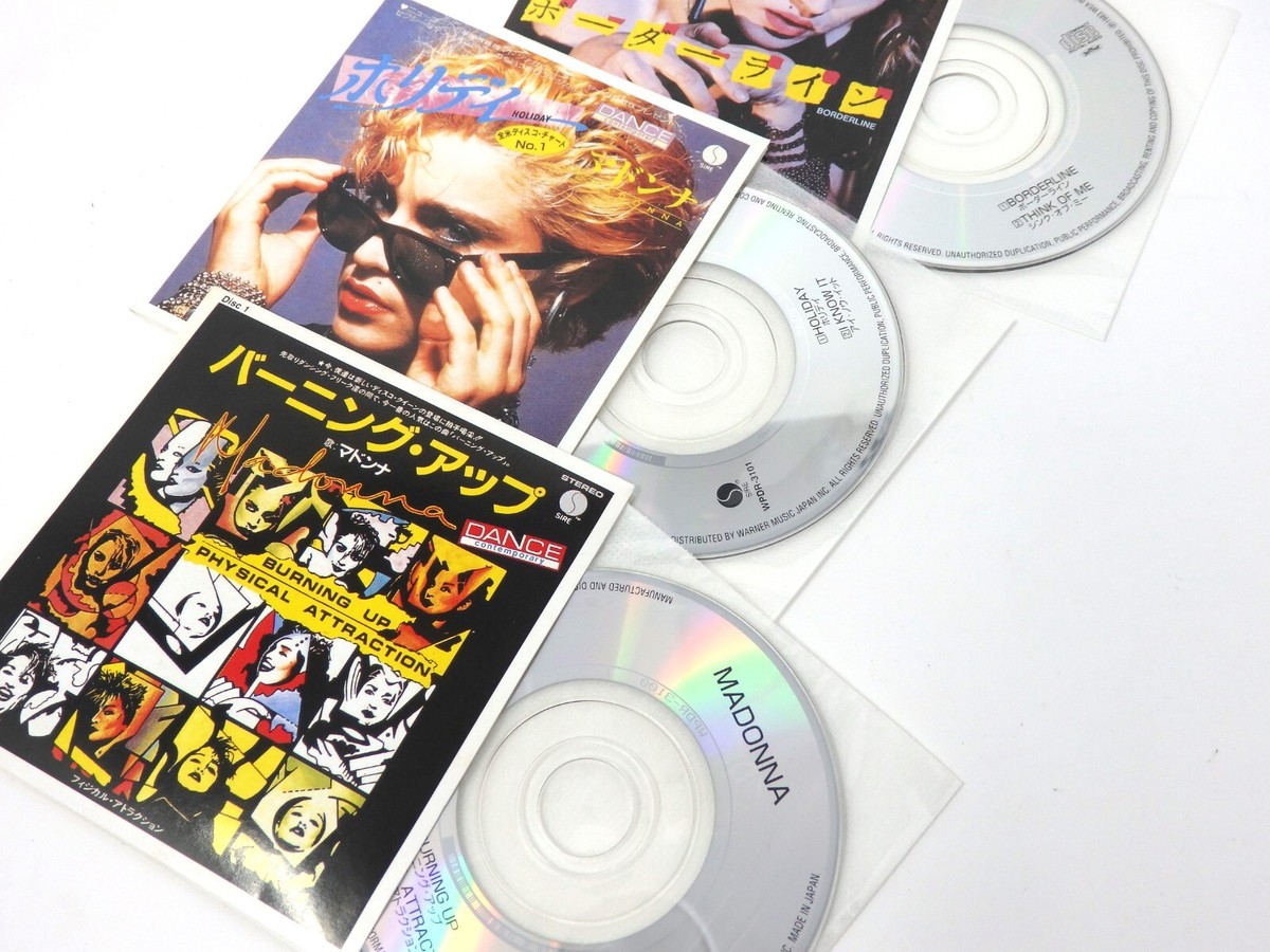 Madonna CDシングル　9枚セット madonna-cd-single-collection-