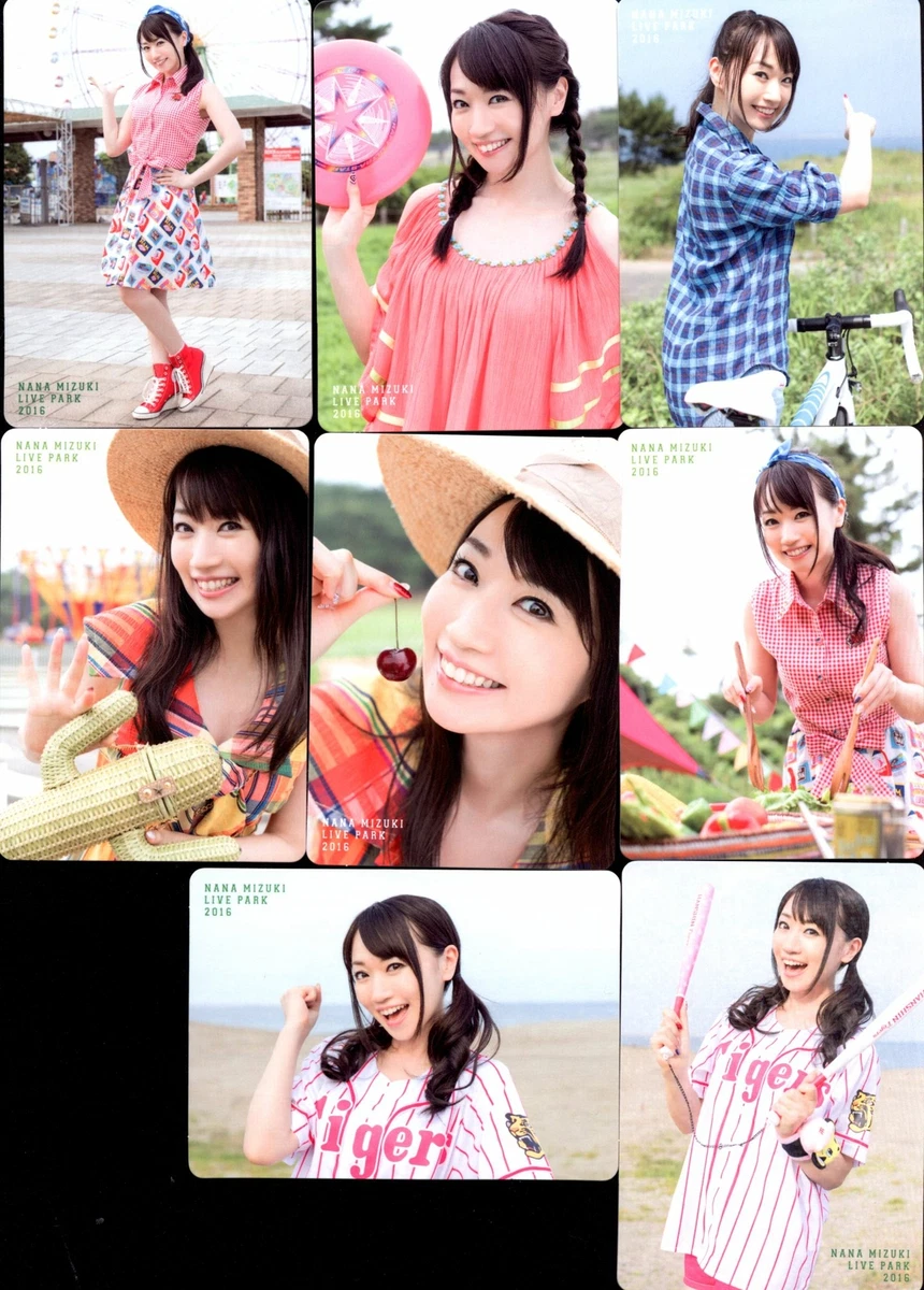 Nana Mizuki NANACA LIVE PARK 2016 All 8 Comp set | eBay