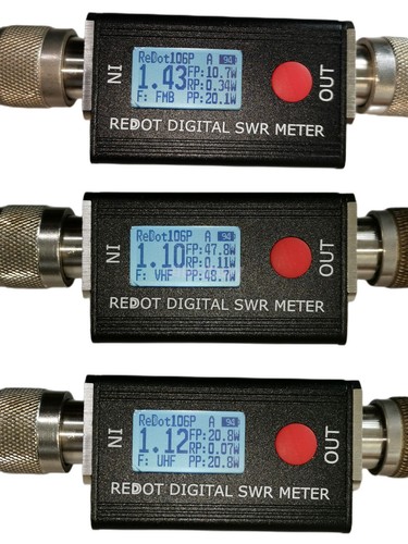 Redot RD106P 120W Digital SWR Meter FMB VHF UHF Test Digital Modulation Signal - Picture 6 of 8