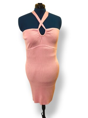 red midi long sleeve dress Jane Long Sleeve Bodycon Midi Dress, Lipstick Red, Polyester and Elastane, Female, Size L