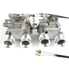 Dellorto DHLA Twin cable classic Magard style linkage kit