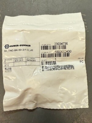 Huber-Suhner 33_TNC-BK-50-2/1-3_UE 23034736 Connector Adapter