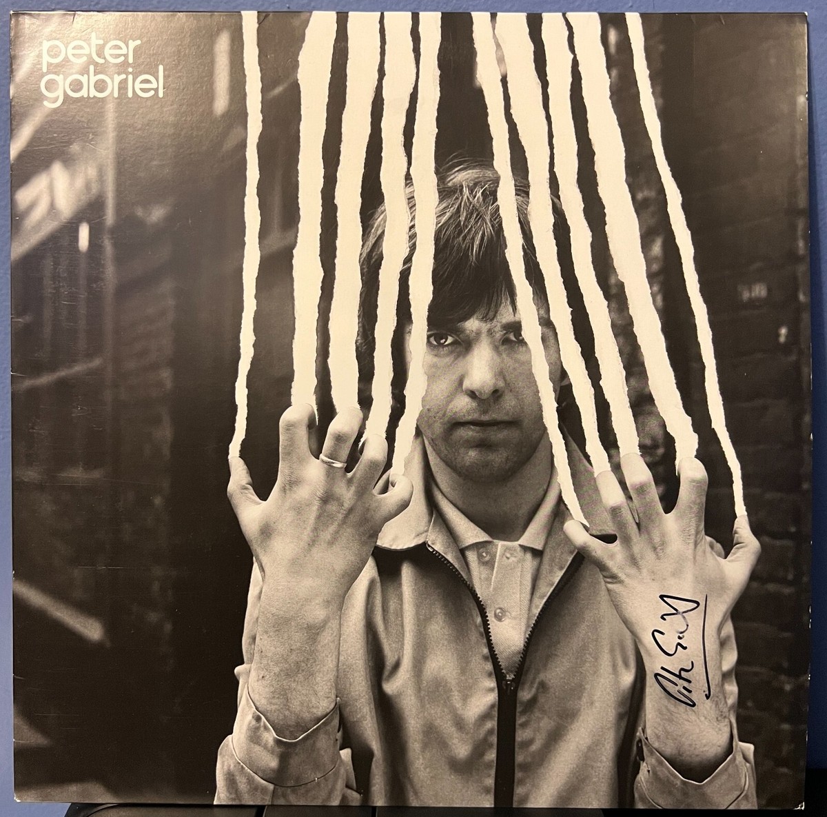 Peter Gabriel signed Peter Gabriel 2 Scratch 12