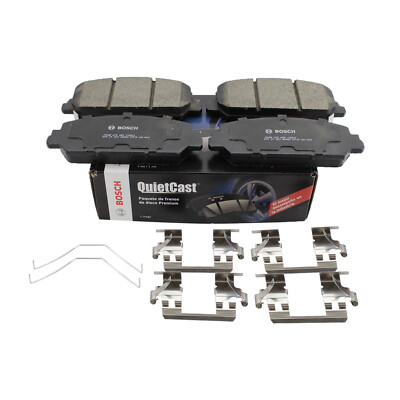 Bosch QuietCast Front Ceramic Brake Pad Set with Hardware for Acura RDX 2013