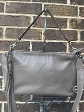 Nwt $398 Rebecca Minkoff Mab Leather Crossbody Deep Taupe Grey
