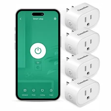 GreenSun WLAN Smart Plug Alexa Google WiFi Socket Wireless Remote Control Timer