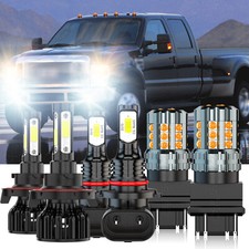 For Ford F250 F350 F450 F550 Super Duty 2005-2018 Led Headlight Fogturn Bulbs