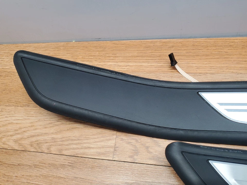 ✅ 11-15 OEM BMW F01 Alpina B7 placa de umbral de puerta moldura moldura juego iluminado Foto 2 de 4