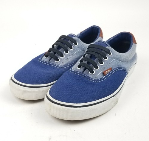 blue two tone vans