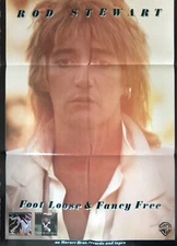 Vintage/New, Rock n Roll Poster, Rod Stewart, original 1977