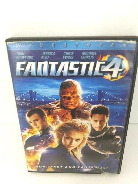 DVD Disc Movies Fantastic 4 And Fantastic 4 Rise Of The Silver Surface Set Of 3 Foto 3 de 4