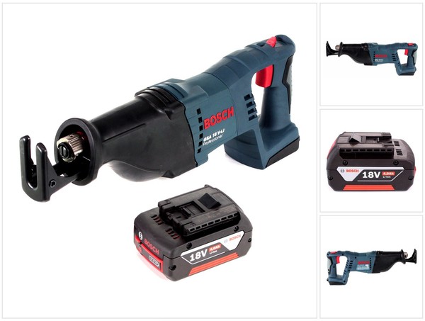 Bosch Gsa 18 V-Li Akku SäBelsäGe 18 V Li-Ion Professional Im Karton + 1 X 4,0 Ah-image