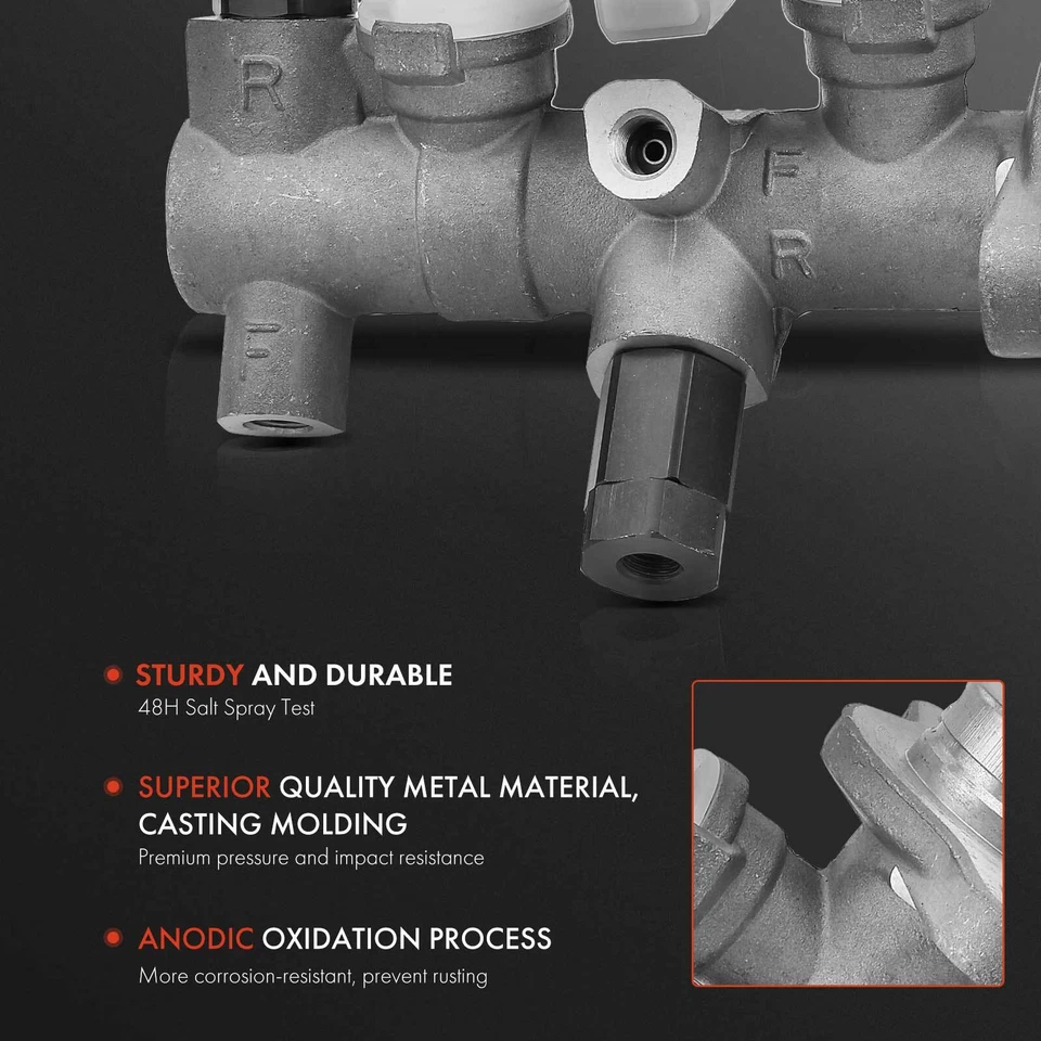 Brake Master Cylinder with Reservoir & Sensor for Nissan Maxima 1994-1999 3.0L - Imagem 2 de 4