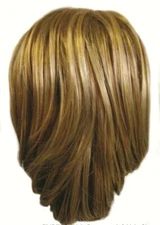 7" SHORT STRAIGHT HAIR PONYTAIL HAIRPIECE W/ SLIGHTLY LAYERED ENDS CLAW CLIP