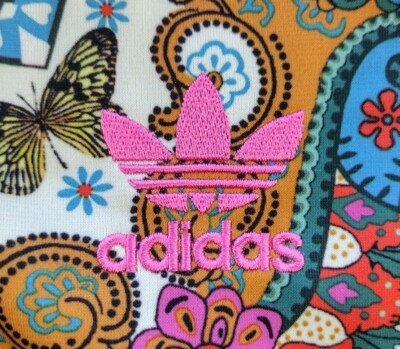 【美品】adidas Originals × FARM BORBOFLOR Adidas Originals x Farm Rio Borbomix Track Jacket Womens Sz