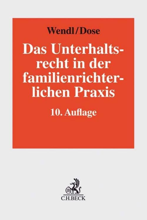 Thumbnail - Das Unterhaltsrecht In Der Familienrichterlichen Praxis Philipp Wendl