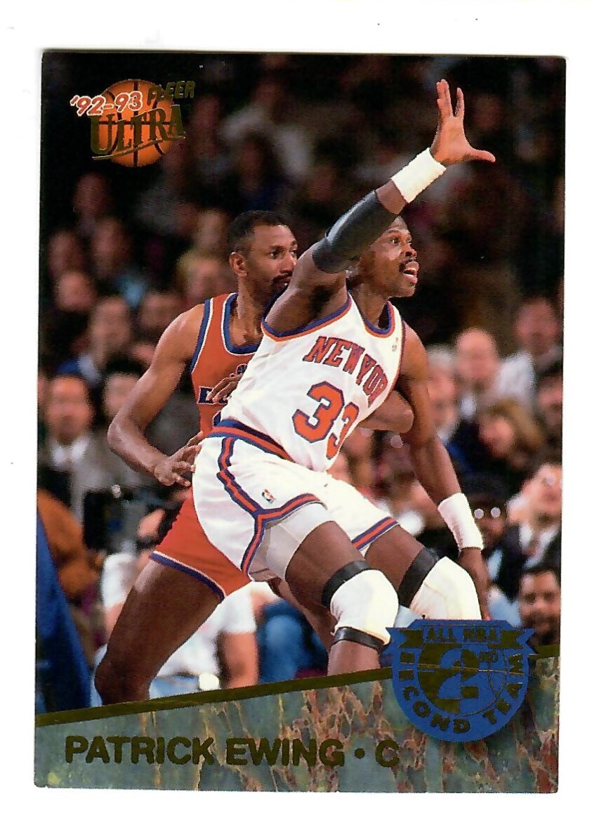 1992-93 Fleer Ultra Patrick Ewing All NBA Insert 8 STZ074