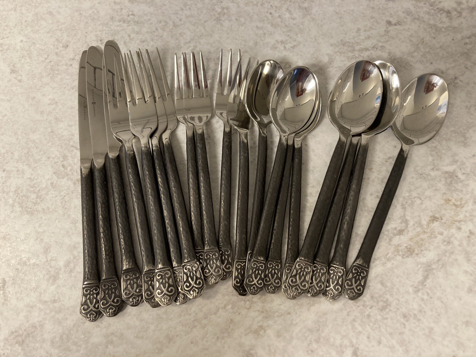 Ajustes gourmet horquillas de acero inoxidable Avalon Barcelona, cucharaditas, cuchillos, sopas 19P