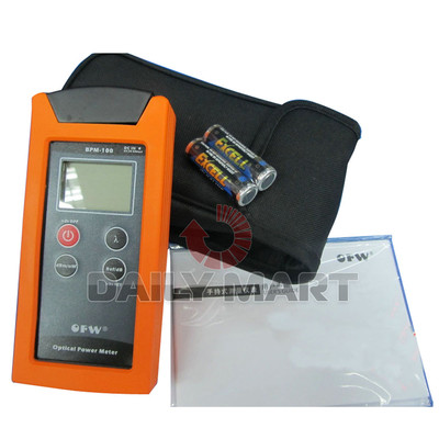 NEW BPM100 Handheld Optical Power Meter for Telecom Test CCTV FTTx +8~-70dBm