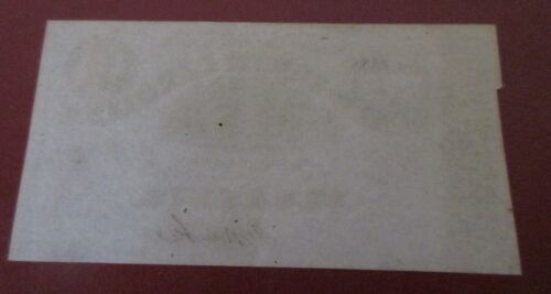 1863 State of North Carolina 10 Ten Cents Note / Bill Obsolete - Picture 3 of 3
