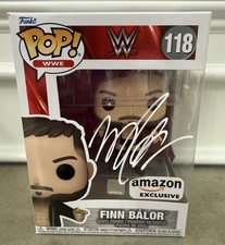 WWE Finn Balor Signed Funko Pop