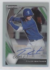 2021 Panini Prizm Draft Picks Silver Prizm Auto Tyler Whitaker #PDP87 Auto 7ba