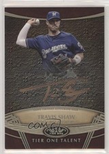 2019 Topps Tier One Talent Bronze Ink /25 Travis Shaw #TTA-TS Auto z5b
