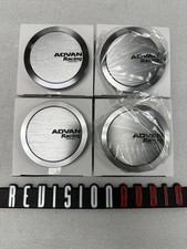 Advan V0330 73mm full flat Hyper Black center...