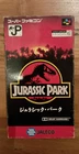 JURASSIC PARK Super Famicom Nintendo CIB