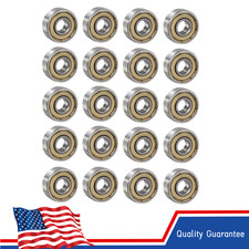 623ZZ 20Pcs Ball Bearing Double Shielded Deep Groove Ball Bearings