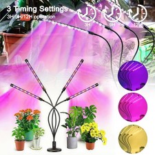 4 Head LED Grow Light with Stand for Indoor Plants Full Spectrum Plant Grow Lamp