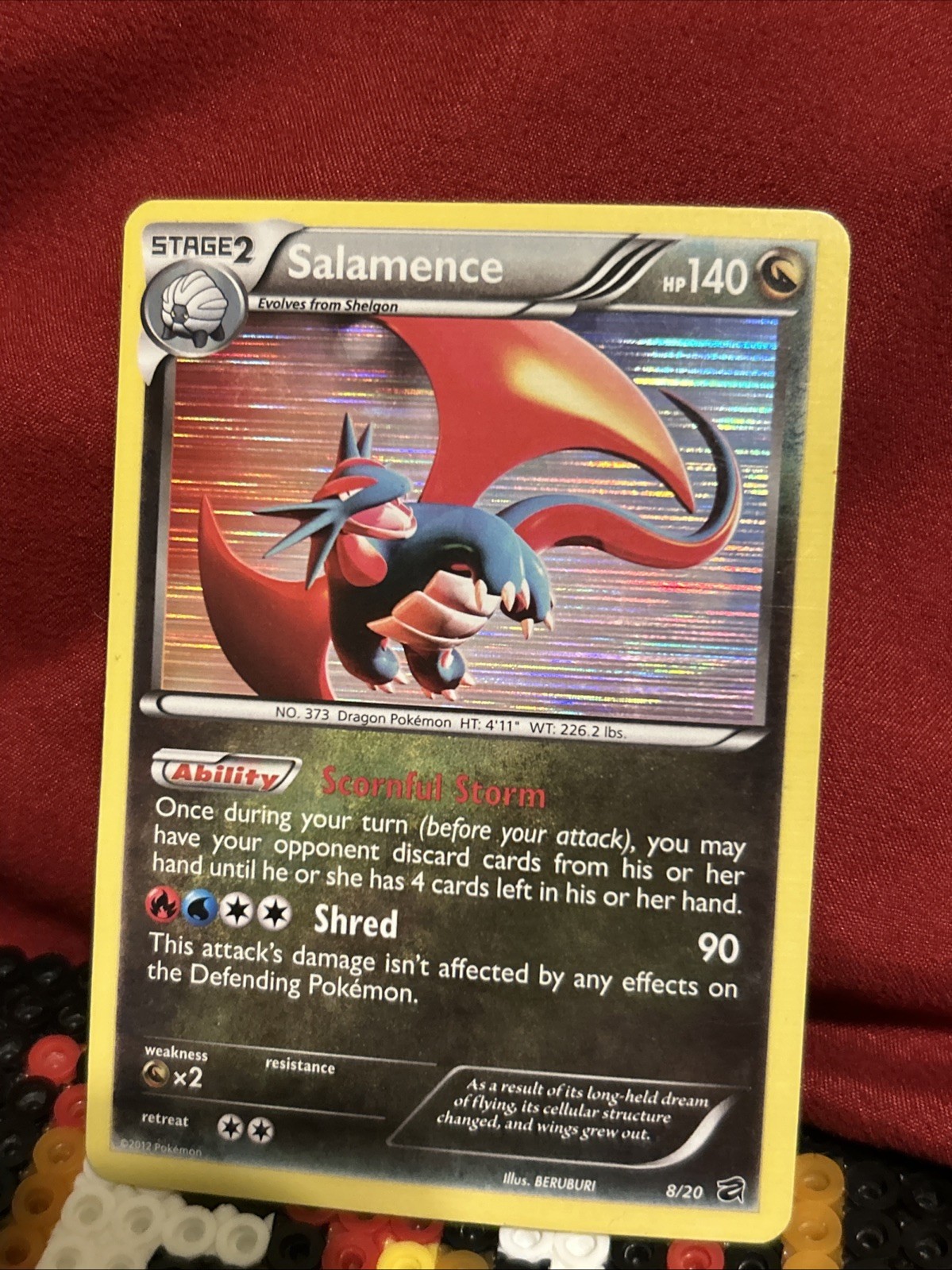 Salamence 8/20 Dragon Vault Holo